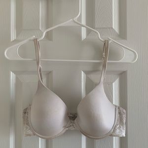 White Lace Bra